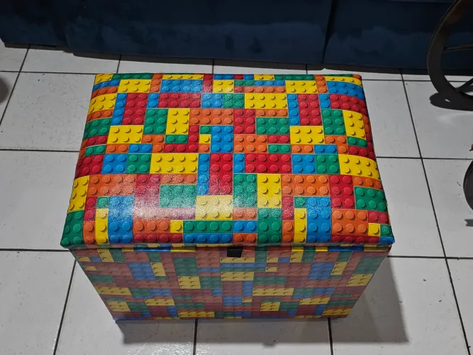 Baú estilo lego - ACEITO PROPOSTA 