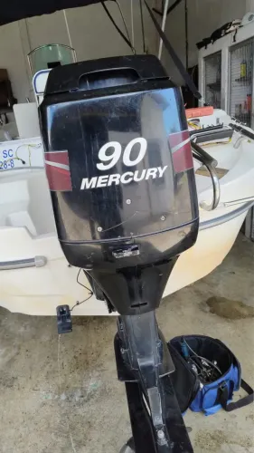MOTOR MECURY 90HP 2T AUTLUB ANO 2007
