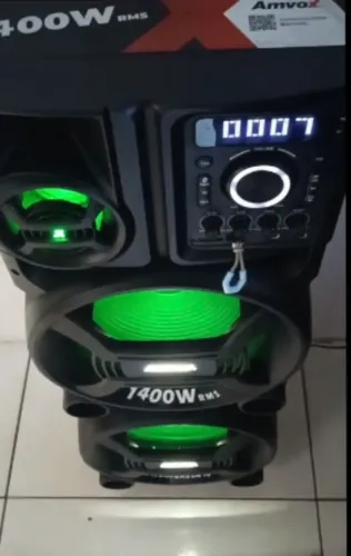 Caixa de Som Amvox 1400w