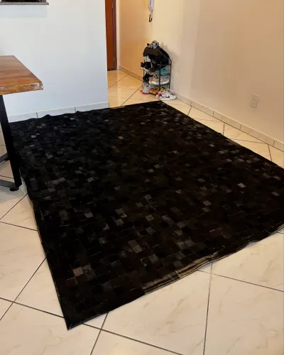 Tapete de couro 200x250