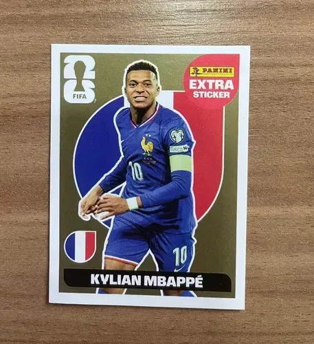 Figurinha Legend Kylian Mbappe Ouro