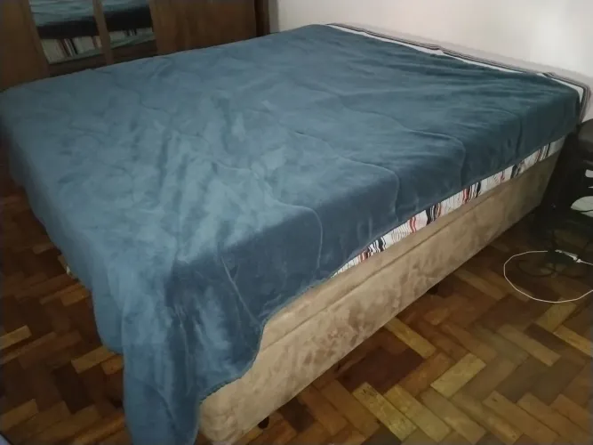 CAMA BOX CASAL KING COM BAÚ