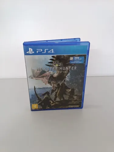 Vendo Monster Hunter: World Ps4 Semi novo