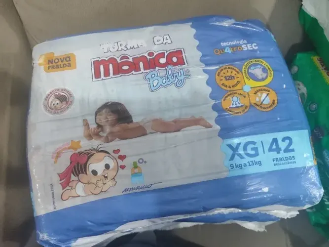 Fraldas turma da Monica xg42