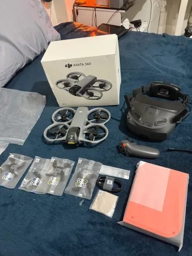 Combo Drone Dji Avata 360 1 bateria Goggles N3+Motion3