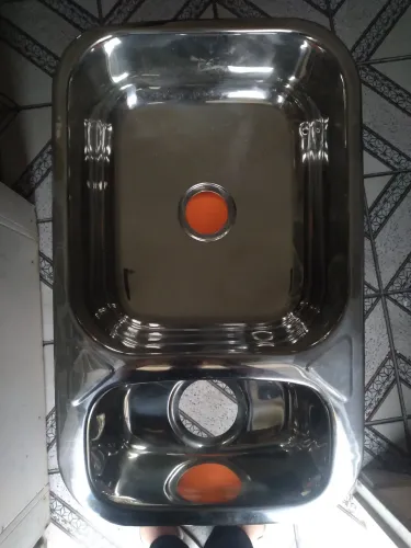 Cuba de pia de inox