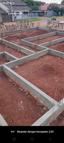 Construção do baldrame ao acabamento