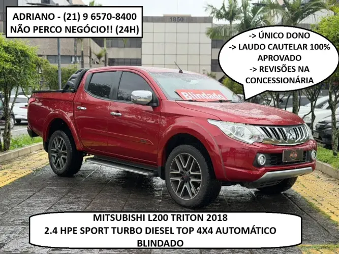 Mitsubishi L200 Triton Sport HPE 2.4 CD Diesel Aut. 2018
