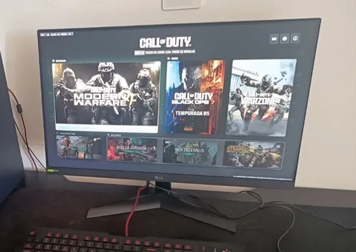 Monitor Gamer LG UltraGear 24?IPS Full HD 180Hz 1ms (GtG) NVIDIA G-SYNC AMD FreeSync HDR10