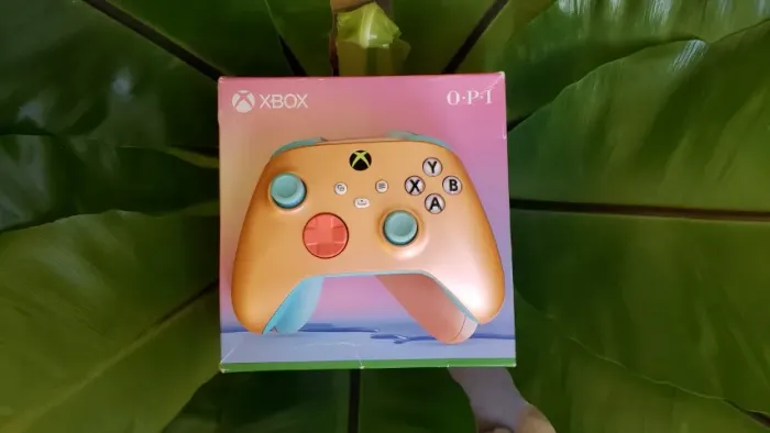 Controle Xbox Sunkissed Vibes OPI - Edição Especial