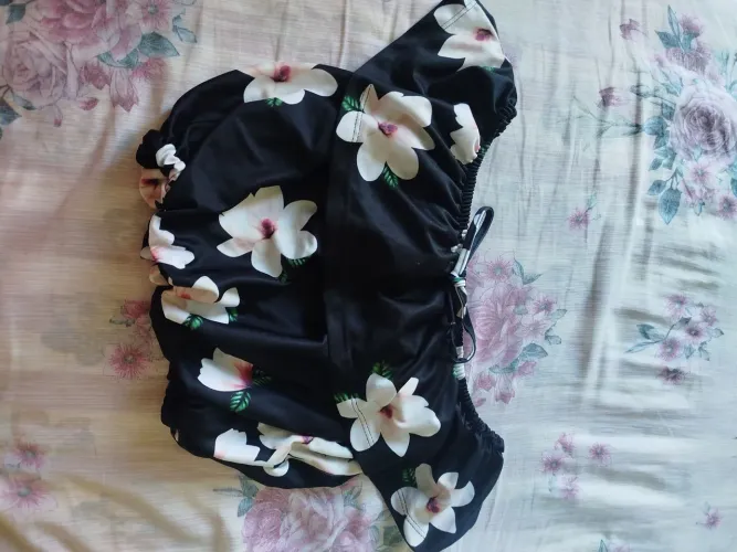 Cropped ciganinha com bojo