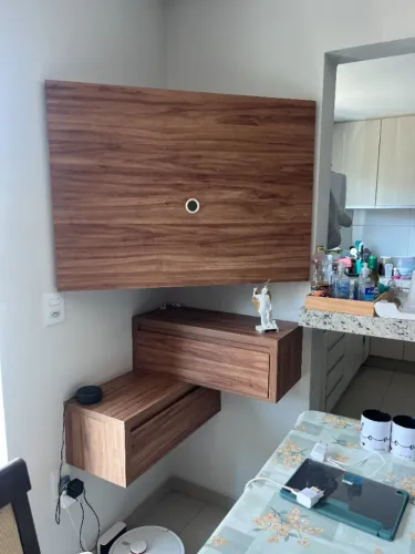 Painel de Canto + 2 Gavetas Suspensas