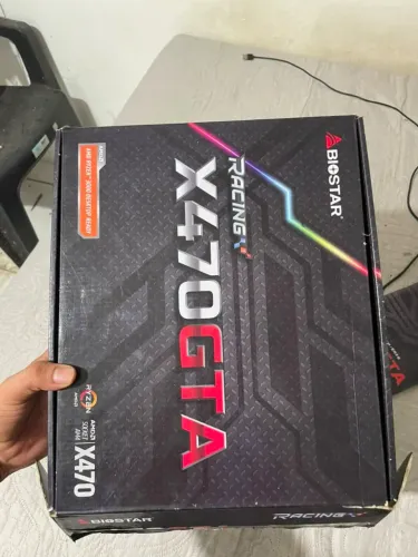 Placa mãe biostar X470GTA AM4