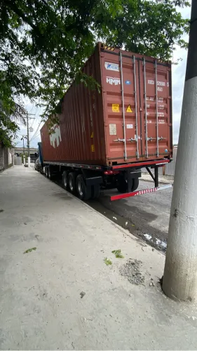 Carreta porta container