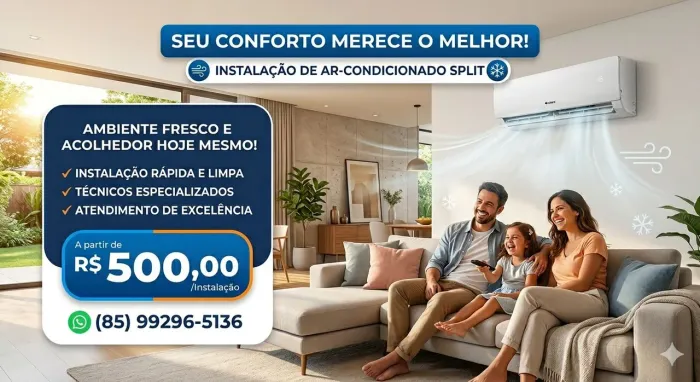 Instalação Profissional de Ar-Condicionado com Qualidade e Garantia