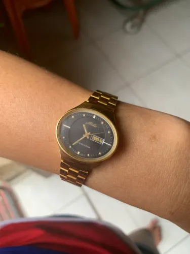 Relógio Mido Ocean Star Datoday Maracanã Automático Vintage Dourado