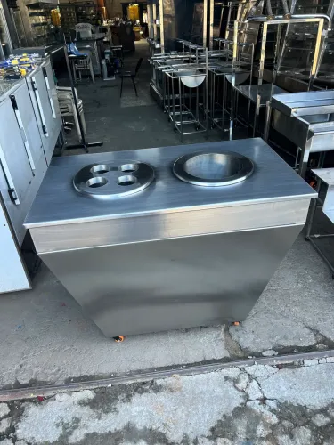 Lixeira Em Aço Inox