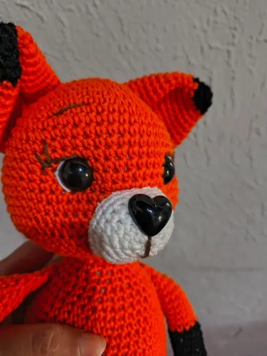 Amigurumi Raposa feito a mão