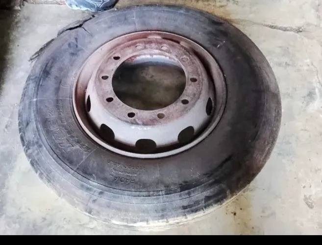Rodas aço 10 furos carga pesada 