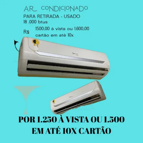 ar condicionado 18000 BTUs
