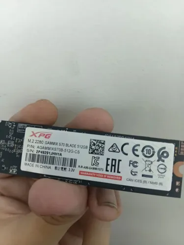 SSD XPG GAMMIX S70 Blade de 512GB