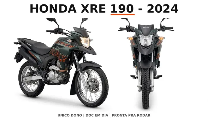 Moto XRE adventure 190