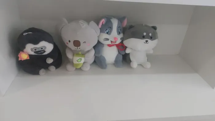 Vendo ursos novos 30cm