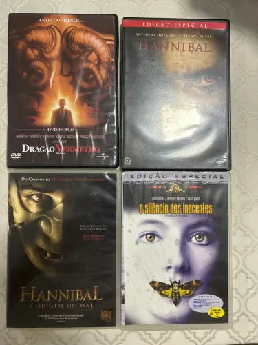 Dvds - Coleção Hannibal Lecter