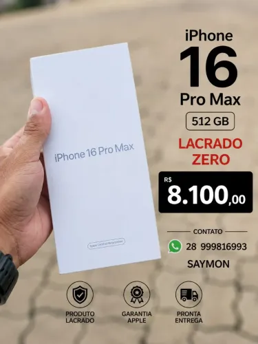 IPHONE 16 PRO MAX 512GB