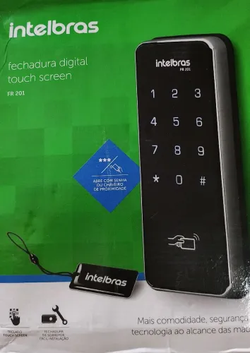 Fechadura Intelbras Touch screen