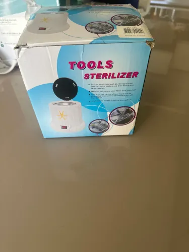 Esterilizador Elétrico Com Microsfera para Esterilização de Alicates, Pinças, Tesouras,
