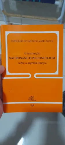 Constituição  SACROSANCTUM CONCILIUM sobre a sagrada liturgia 