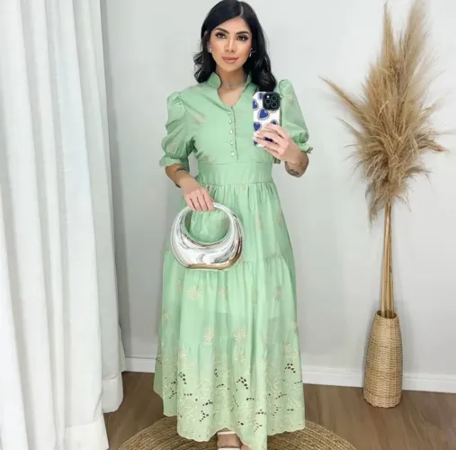 VESTIDO MODESTO ELEGANTE