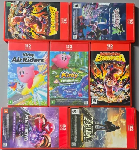 Jogos Nintendo Switch 2- Trocas 