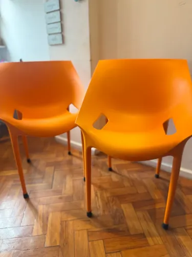 2 Cadeiras Kartell Dr. Yes Original - Design Philippe Starck