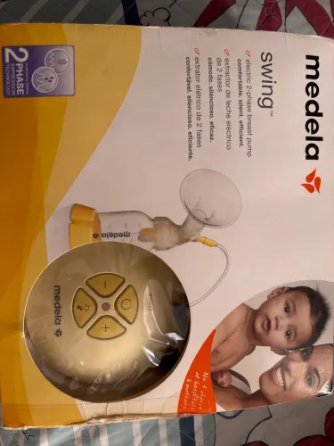 Extrator de Leite Elétrico Medela Swing 2 Fases Original