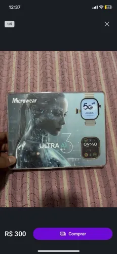 Smartwatch ultra AI 3 (NOVO)