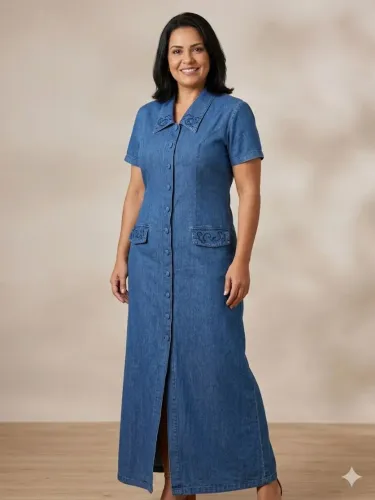 KELLICA VESTIDO LONGO jeans 
