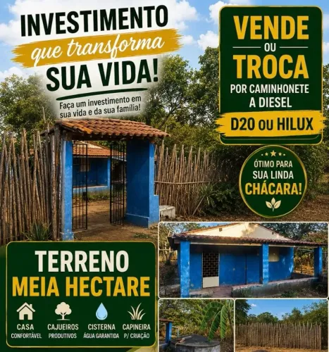 Chácara com Terreno em Baturité-CE