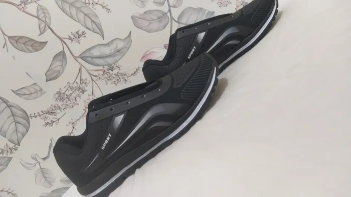 Tênis Esportivo Masculino Preto Nº 40 - NOVO - R$ 110 - Aceito Pix