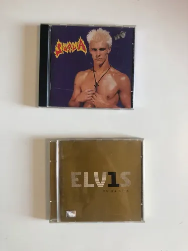 Supla e Elvis Presley - 2 CDs de Rock