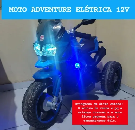 MOTO ADVENTURE ELÉTRICA 12V