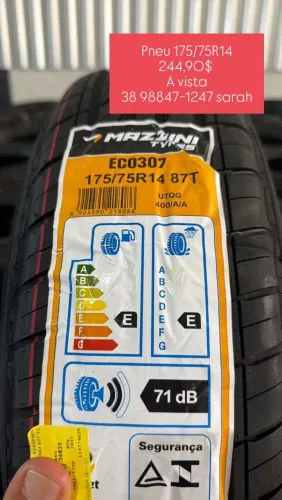 Pneu 14.  245$