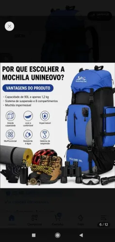 VENDE-SE: (04) Mochila Cargueira Camping 90l... Preço por unidade!!