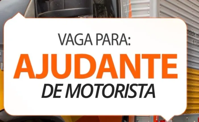 Ajudante de motorista 
