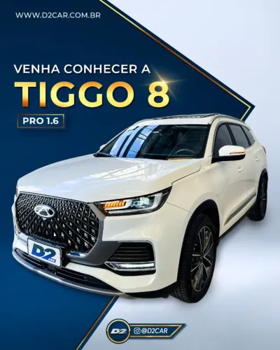 Chery Tiggo 8 PRO 1.6 Tgdi Aut. 2026