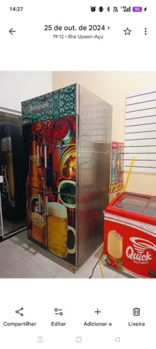 Vendo cerveja  mini camera fria Refrimate 4 portas