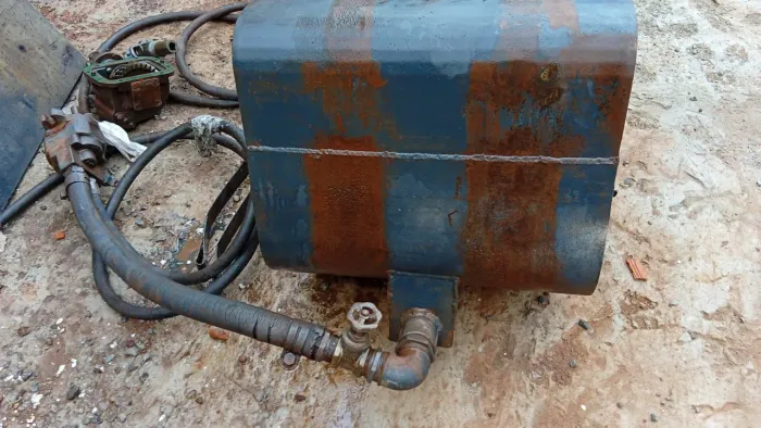 Kit tomada de força bomba reservatório de óleo e mangueiras
