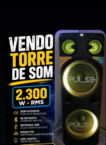 Vendo Torre de Som