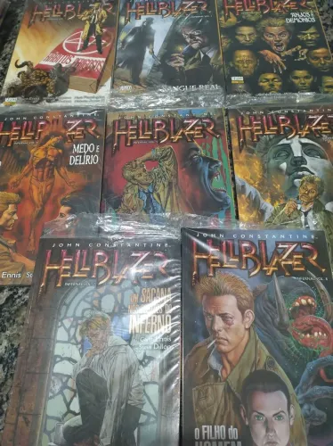 Hellblazer infernal completo em 8 edições